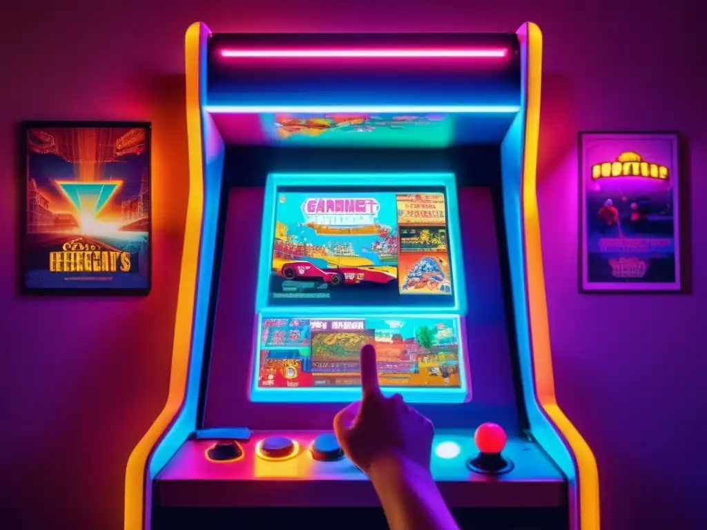 Cabina de arcade vintage: nostalgia y determinación