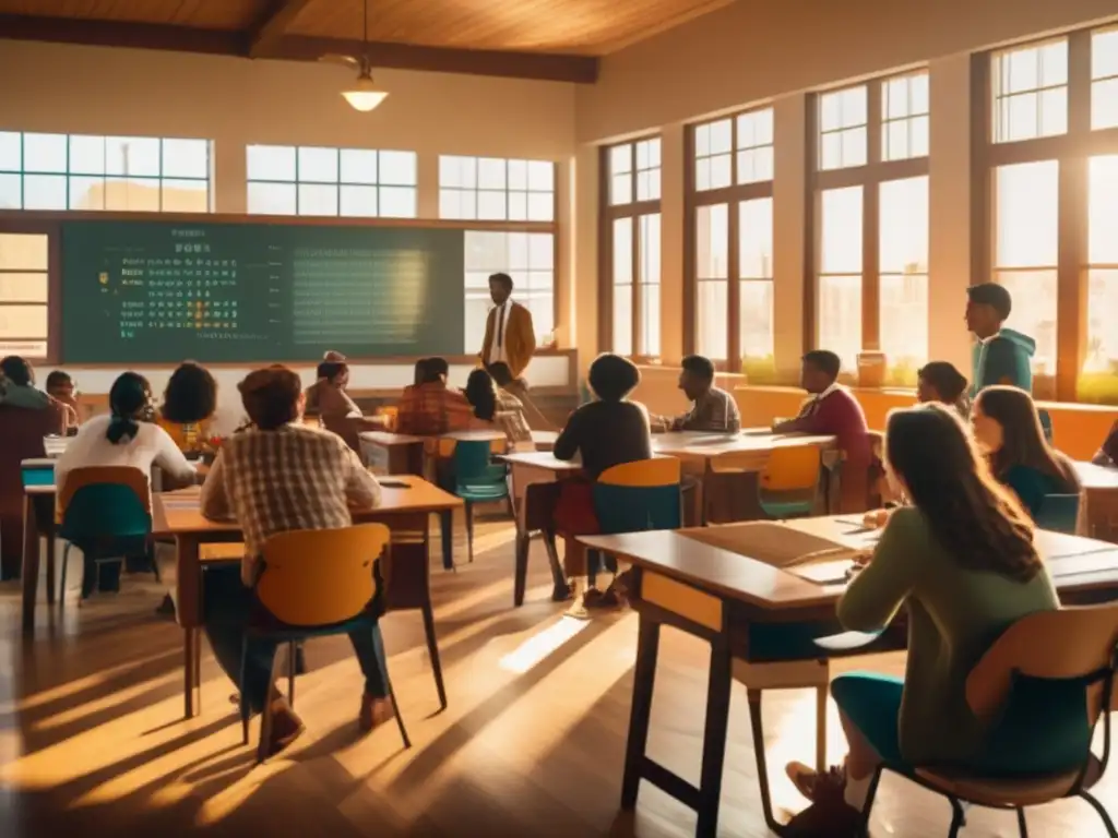 Academia interactiva: Clase vintage con blockchain