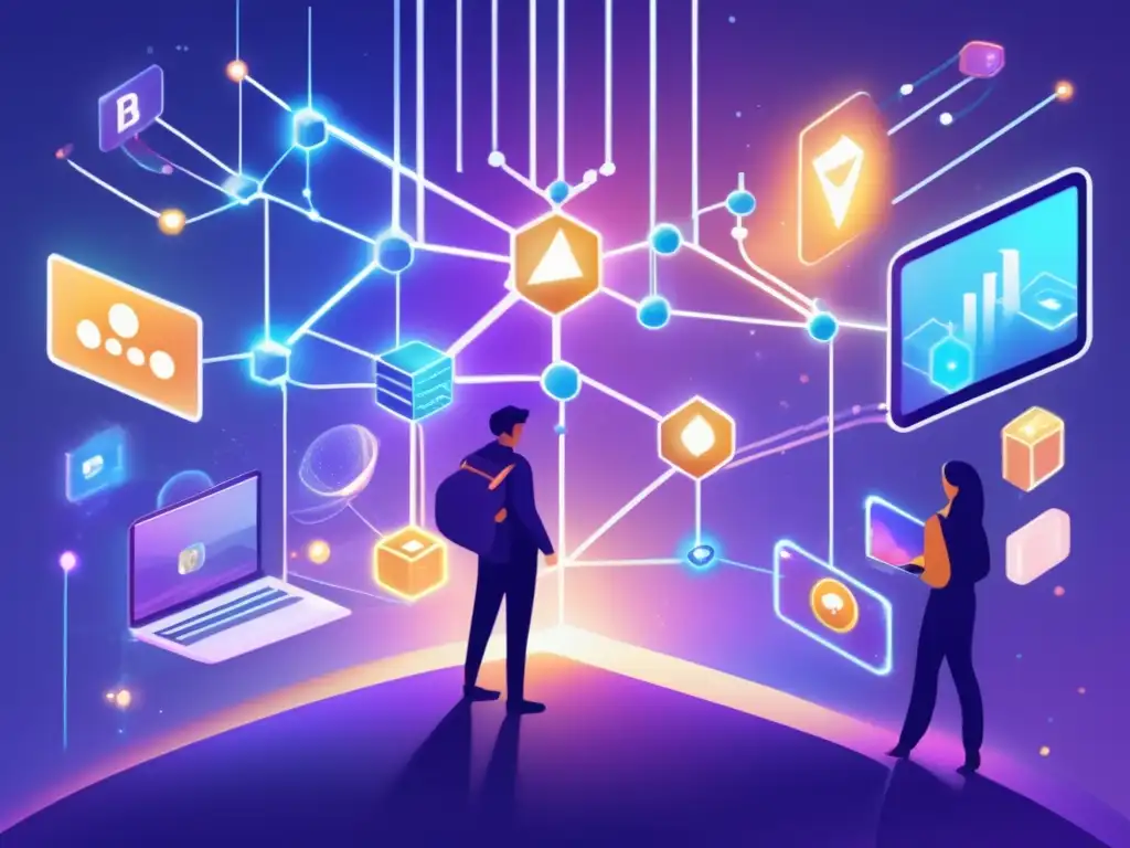 Red de blockchain transparente sobre mundo de juegos en línea