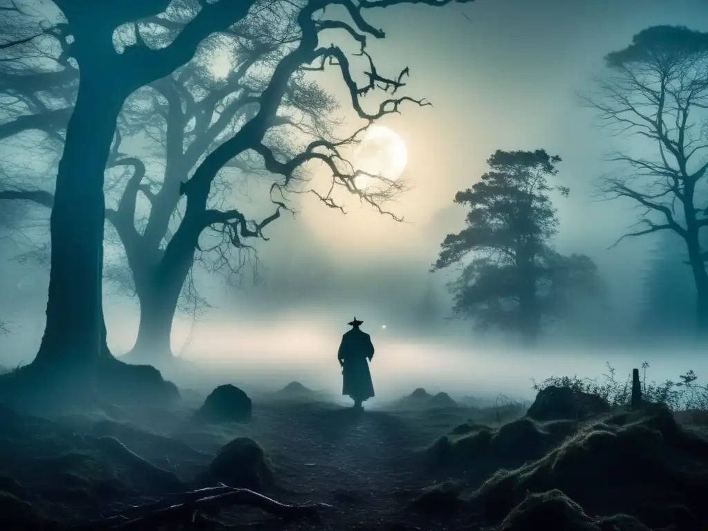 En la imagen, un bosque oscuro con niebla y una figura amenazante, evoca el impacto cultural del juego asimétrico 'Dead by Daylight'.