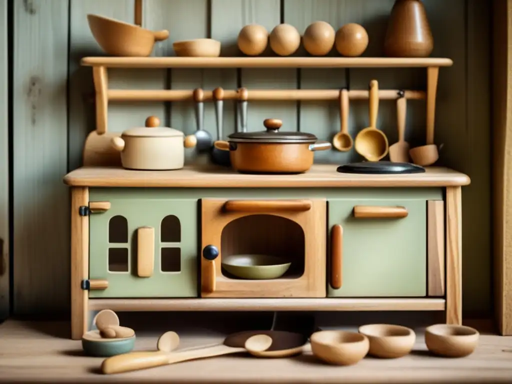 Juguetes de cocina vintage para niños: inspiración nostálgica