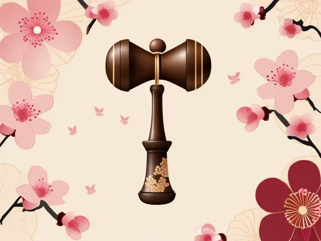 Un set de kendama japonés en ilustración vintage con detalles pintados a mano, equilibrio perfecto y elegancia cultural. <b>La evolución del kendama en Japón.