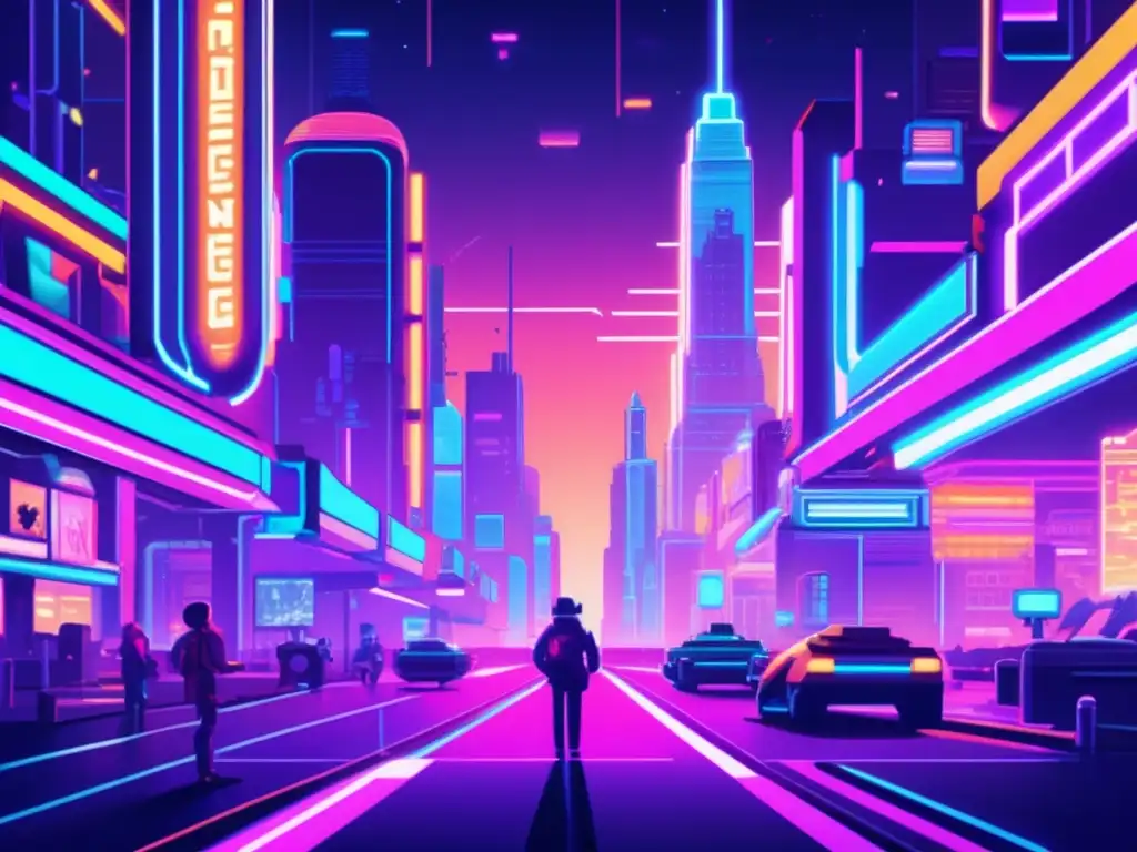 Pixel art futurista: IA y videojuegos